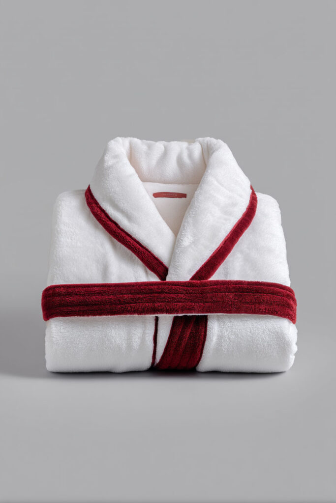 Pearl White Bathrobe