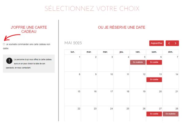 comment acheter une carte cadeau cabaret de licques